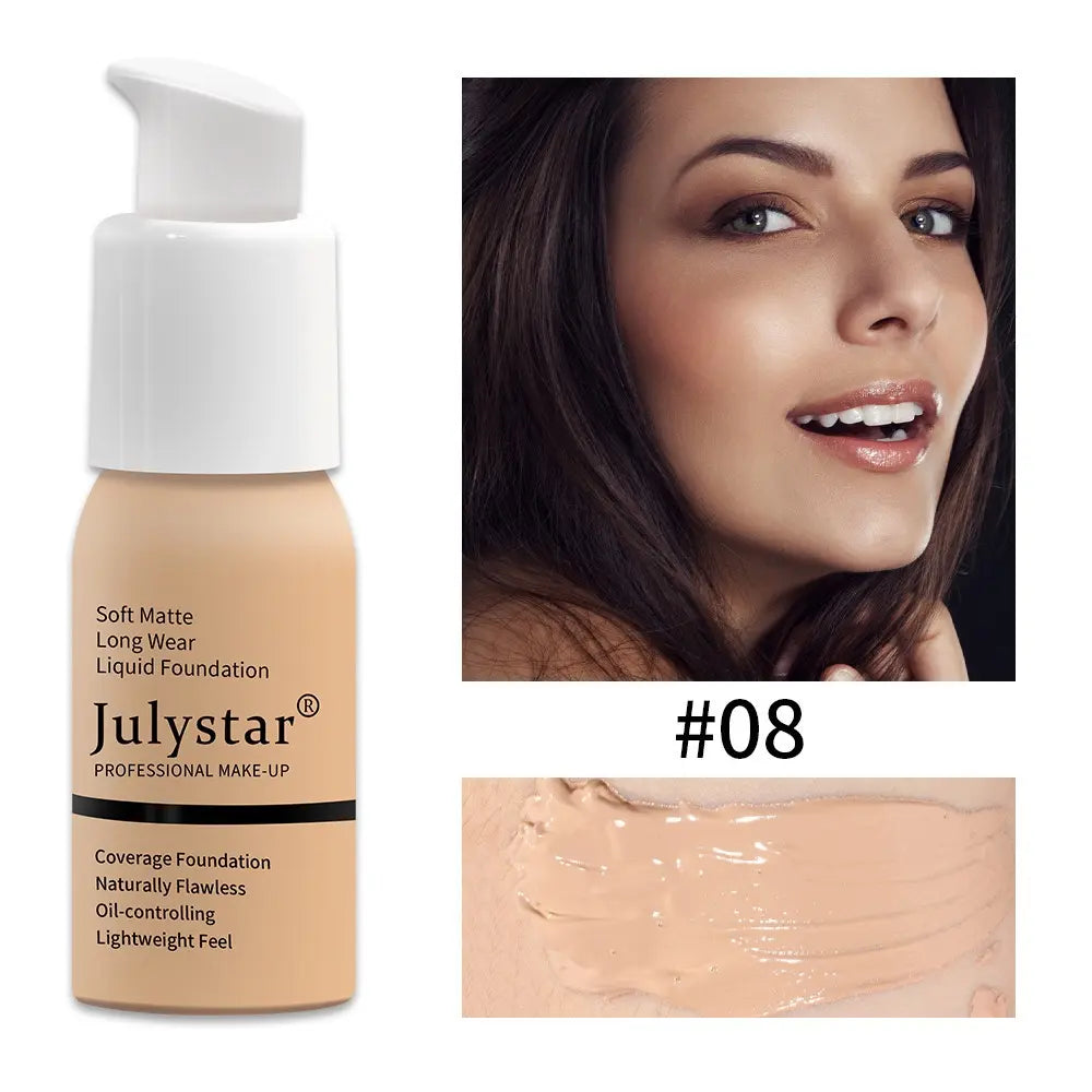 Eye Concealer - 24-Hour Long-Lasting, High-Coverage Matte Finish, Korean Pressed Powder Foundation, for a Flawless Complexion.