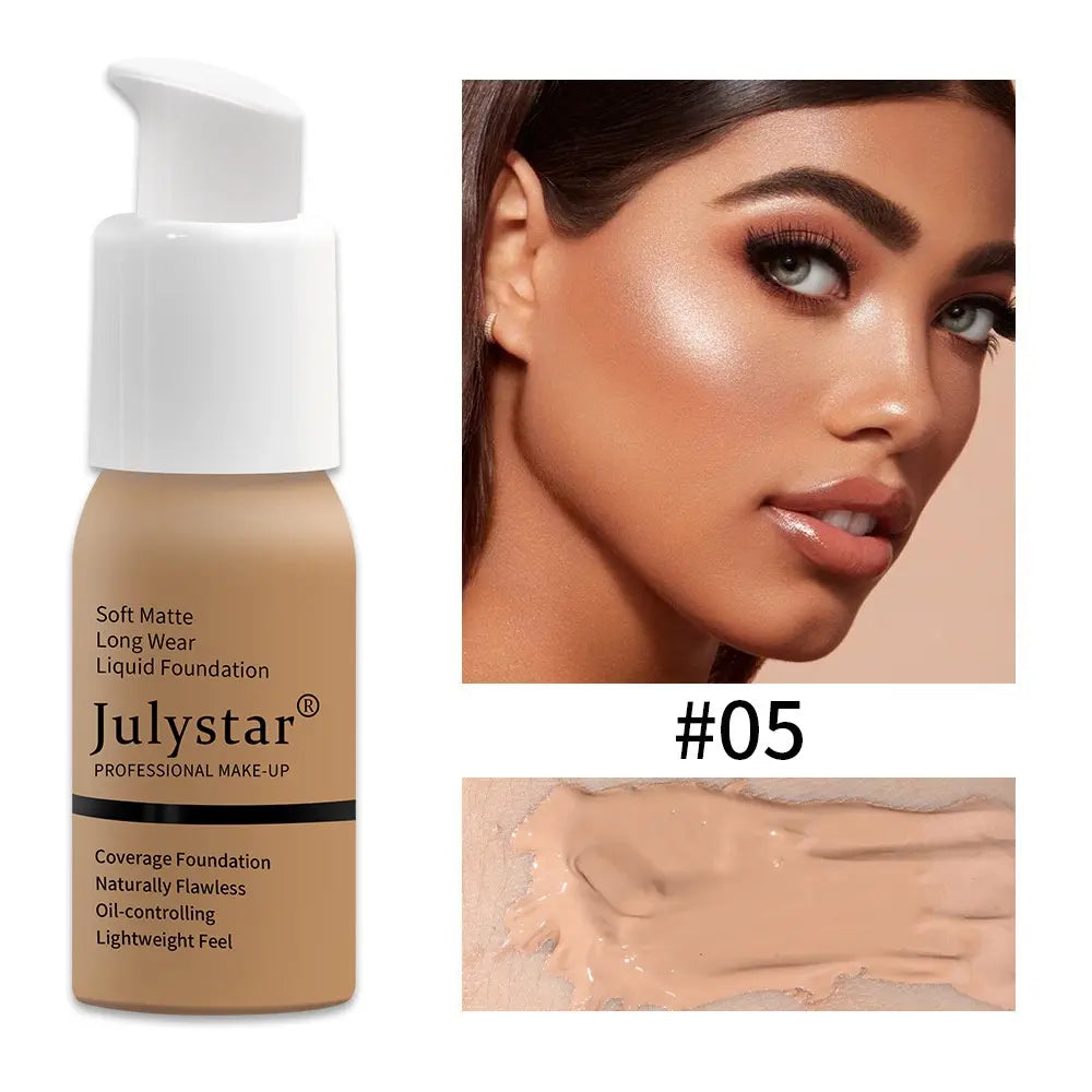 Eye Concealer - 24-Hour Long-Lasting, High-Coverage Matte Finish, Korean Pressed Powder Foundation, for a Flawless Complexion.
